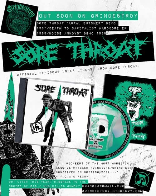 ☆PUNK新譜入荷情報☆】UKクラスト/グラインドコアの重要バンドである