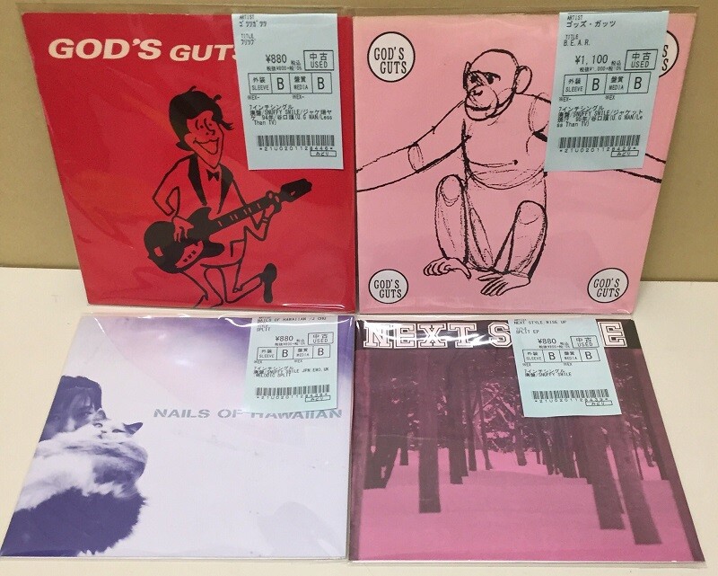 PUNK中古新入荷情報】REGISTRATORS、GOD'S GUTS、BLEW、etc. 日本の