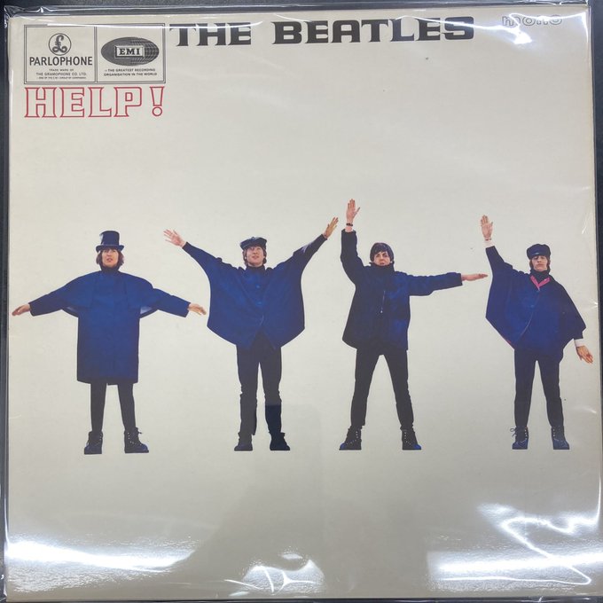 稀少デッドストック！HELP! / Beatles 30周年記念盤