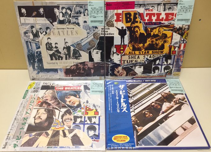 中古アナログ盤新入荷】ビートルズのAnthology1/2/3、Sgt.のピクチャー