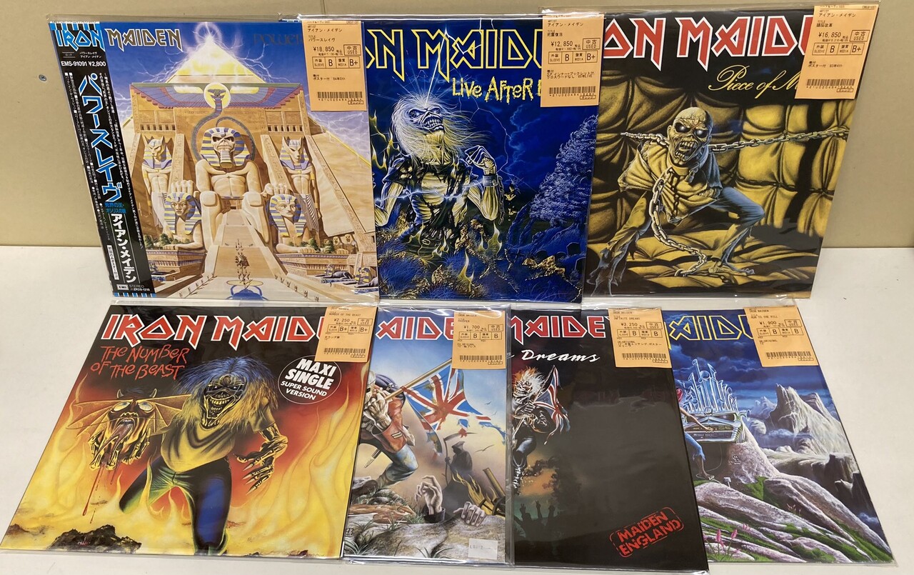 アイアン・メイデン　頭脳改革　レコード　帯付き IRON MAIDEN / Piece Of Mind（頭脳改革）帯付 – TICRO MARKET