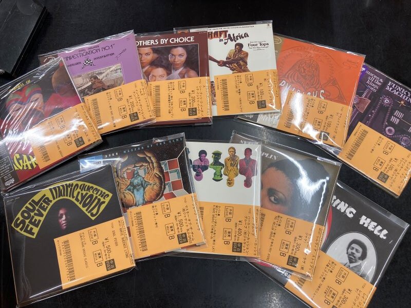 中古新入荷】ソウル、レアグルーヴetc 紙ジャケCD、たくさん入荷しま