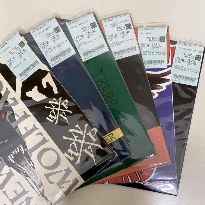 ☆PUNK中古新入荷情報☆】USハードコア、CROSSOVERまとめて入荷