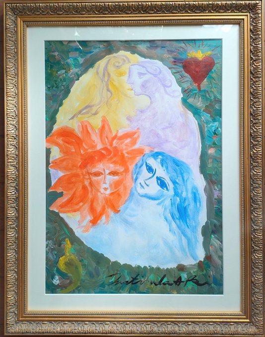 原画〛Love painting（水彩画、アクリル絵画、絵画）