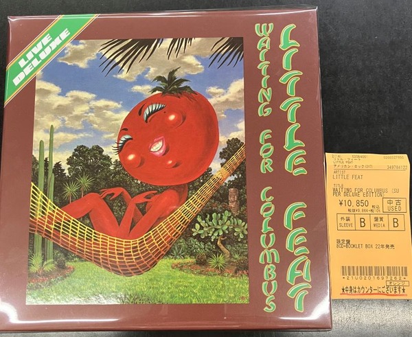 中古新入荷情報】LITTLE FEAT『WAITING FOR COLUMBUS (SUPER