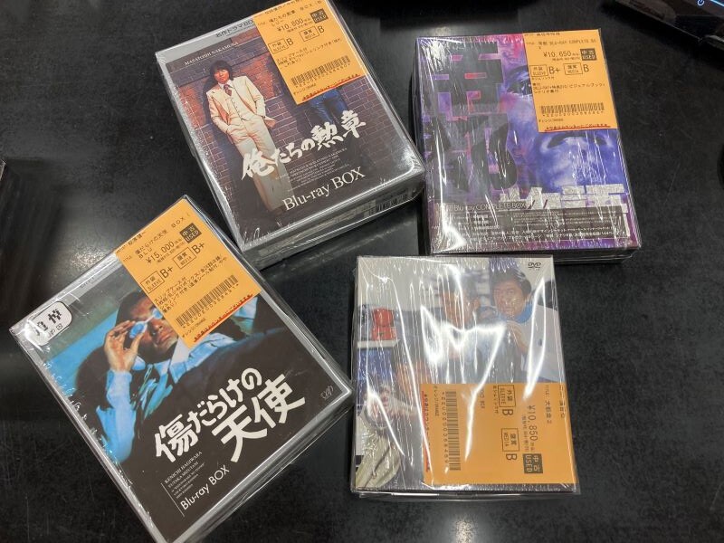中古新入荷】映像入荷！萩原健一 / 傷だらけの天使、松田優作、など