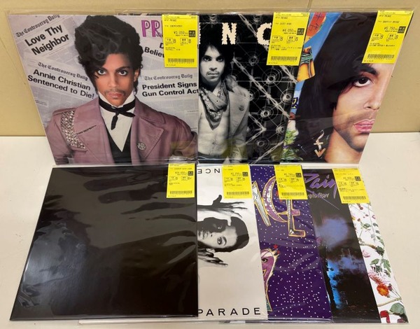 中古新入荷情報】PRINCE良質タイトルアナログ盤入荷いたしました