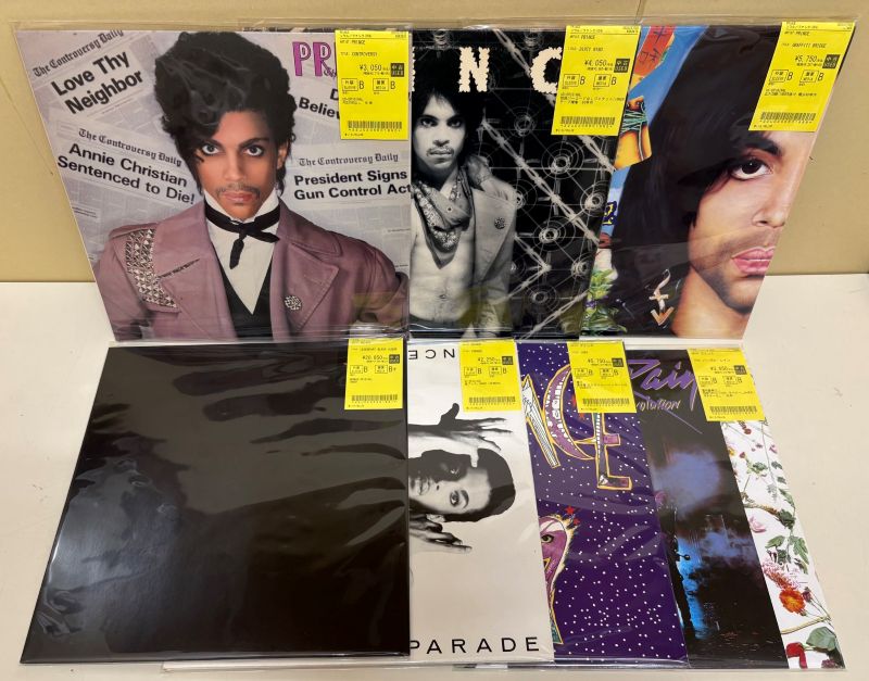 中古新入荷情報】PRINCE良質タイトルアナログ盤入荷いたしました