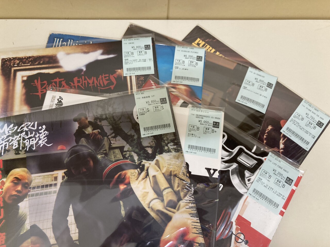 ○ヒップホップ中古新入荷情報○高額レコード大量入荷ご紹介