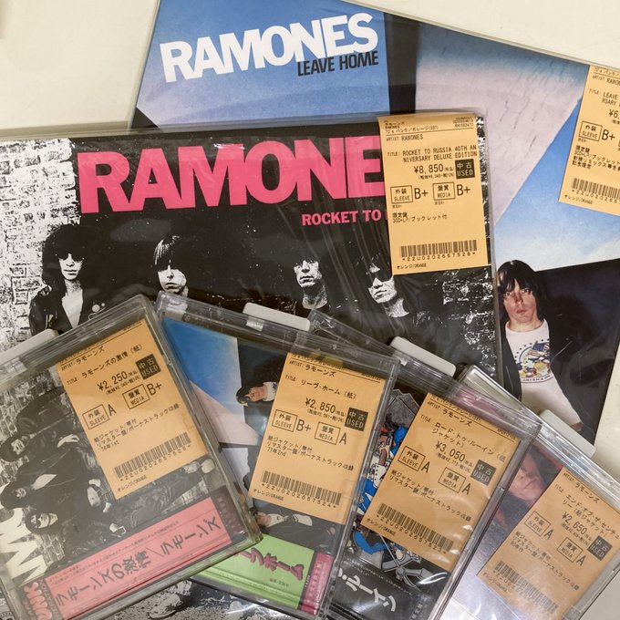 RAMONES ラモーンズ　紙ジャケット5枚セット RAMONES ラモーンズ 紙ジャケット5枚セット
