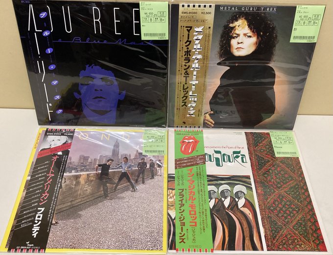 LP未使用に近い美盤[ポーレット·リーヴス]初回国内プロモ盤帯付 8/12(土)新着中古ROCK国内盤7インチレコードセール : ディスク