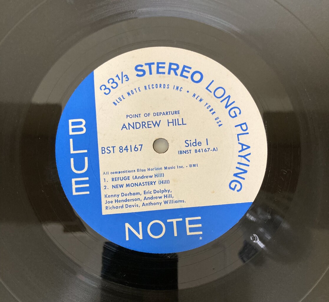 Andrew Hill Point of Departureレコード JAZZ Andrew Hill - Point Of