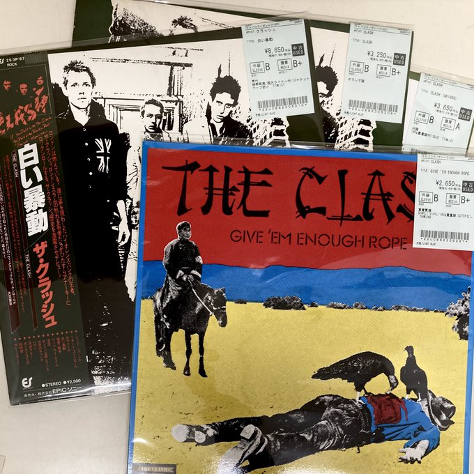 最初期!! REAL ORIGINAL CLASH 歴史的名盤!! LP ☆PUNK中古新入荷情報☆】初期パンクシーンに衝撃を走らせたUK