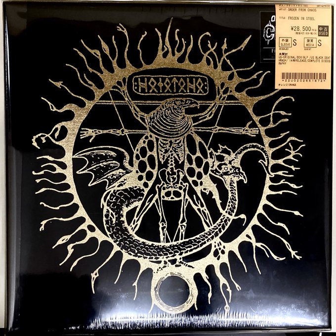 ⛧METAL中古新入荷情報⛧】DEATHSPELL OMEGA, ABIGOR, ORDER