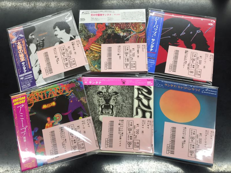 中古入荷情報】サンタナ SANTANA 紙ジャケ大量入荷！！ : ディスク