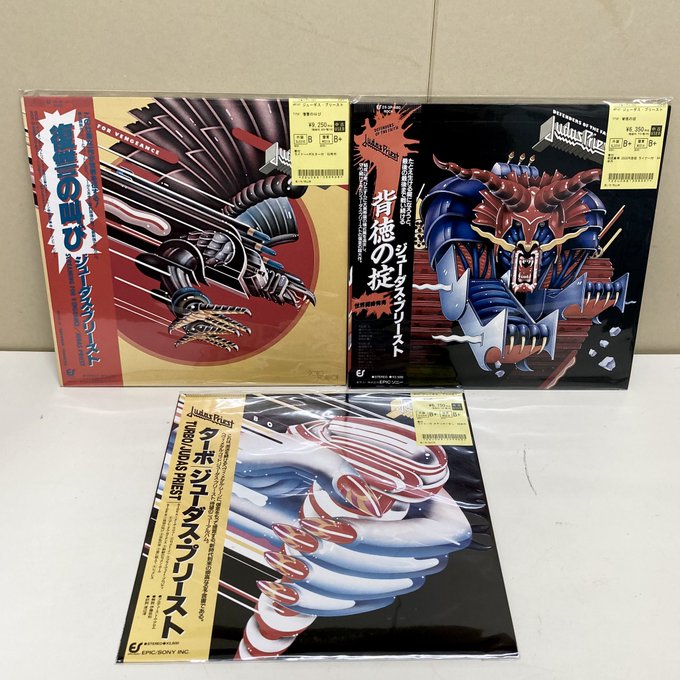 ⛧中古新入荷情報⛧】ジューダスプリーストのCD(3rd～12th、14th
