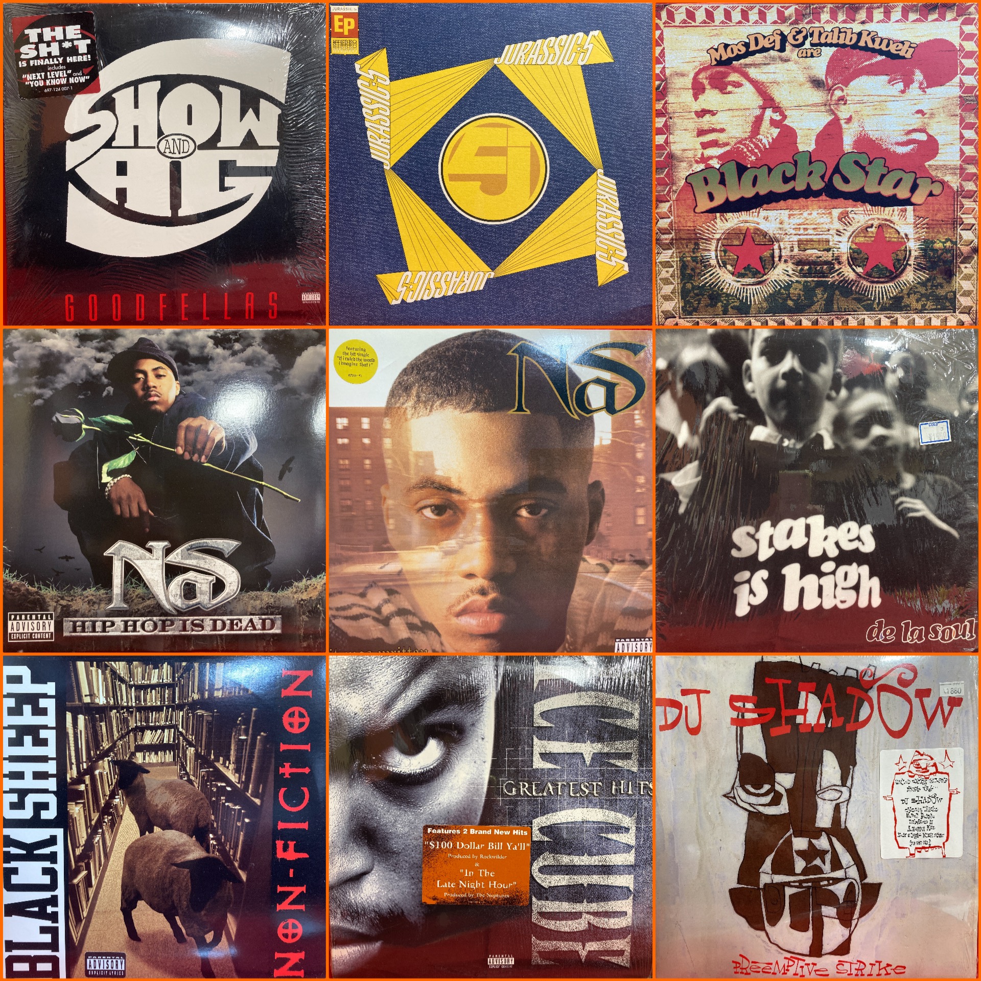 価格入りリスト公開】1/24(土)HIPHOP R&B 日本語ラップ中古レコード