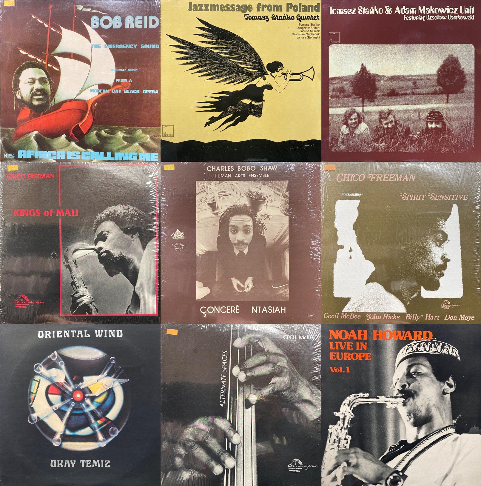 オンライン出品中！！2/14(土)FREE&SPIRITUAL＆MODERN JAZZ USED VINYL 