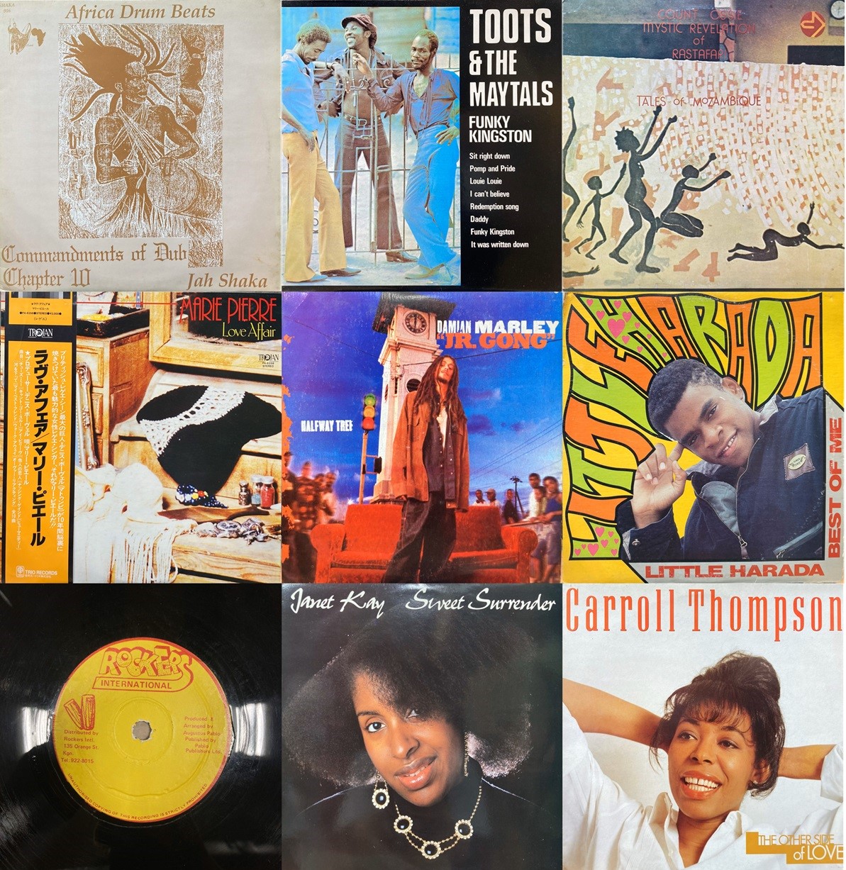 オンライン出品しました！5/18(日)REGGAE＆WORLD MUSIC中古レコード