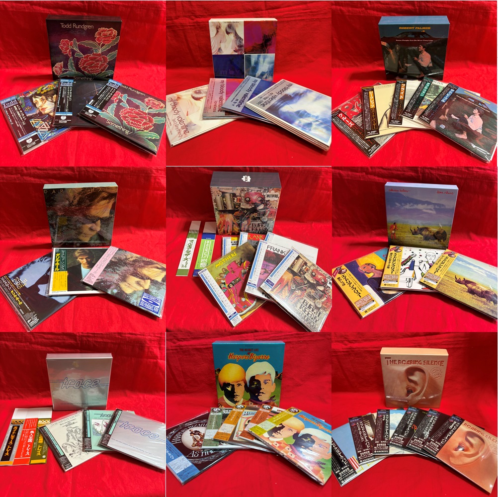 オンライン出品しました！5/3(土)紙ジャケット特典ボックス付き