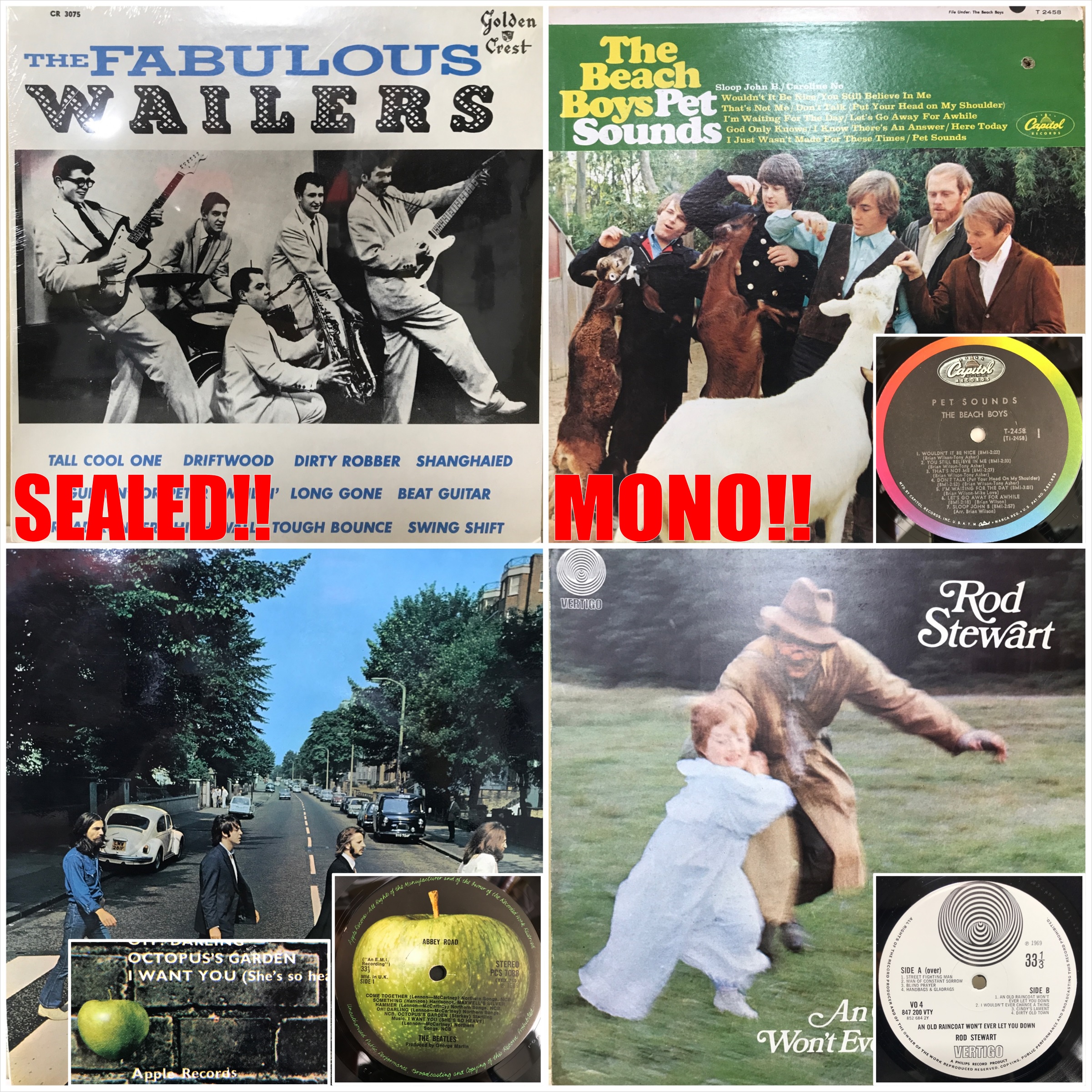オンライン出品しました!! 2/18(土)ロック＆プログレ廃盤レコード 