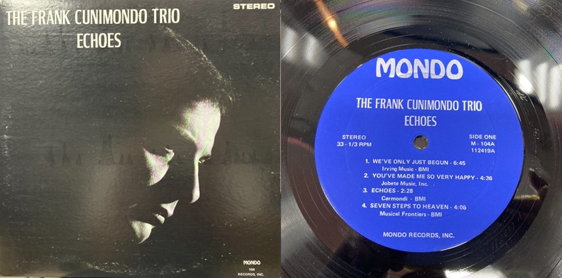 The FRANK CUNIMONDO TRIO ECHOES レコード H 【公式通販】