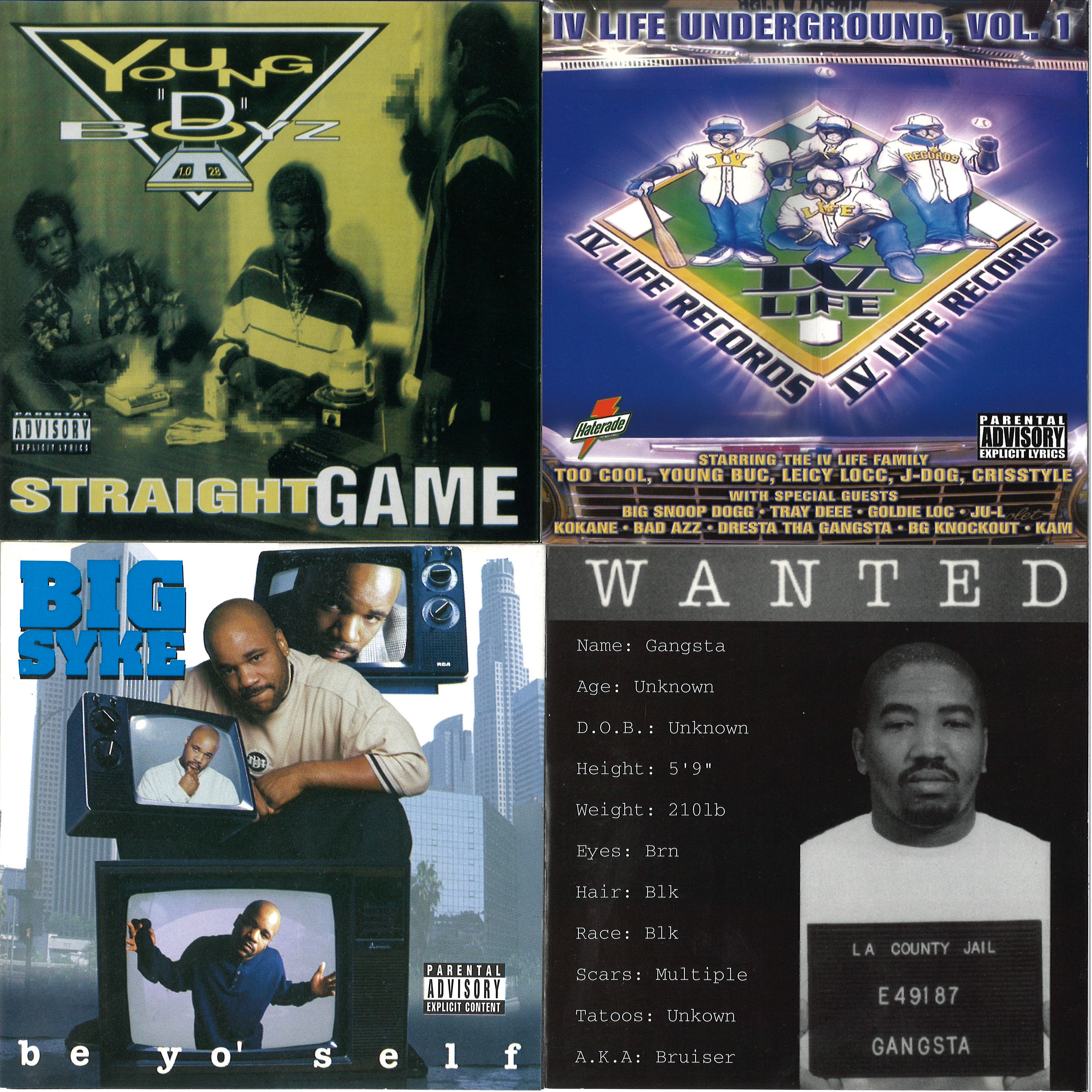 12/26(金)中古新入荷】GANGSTA-RAP USED CDまとめて100点入荷