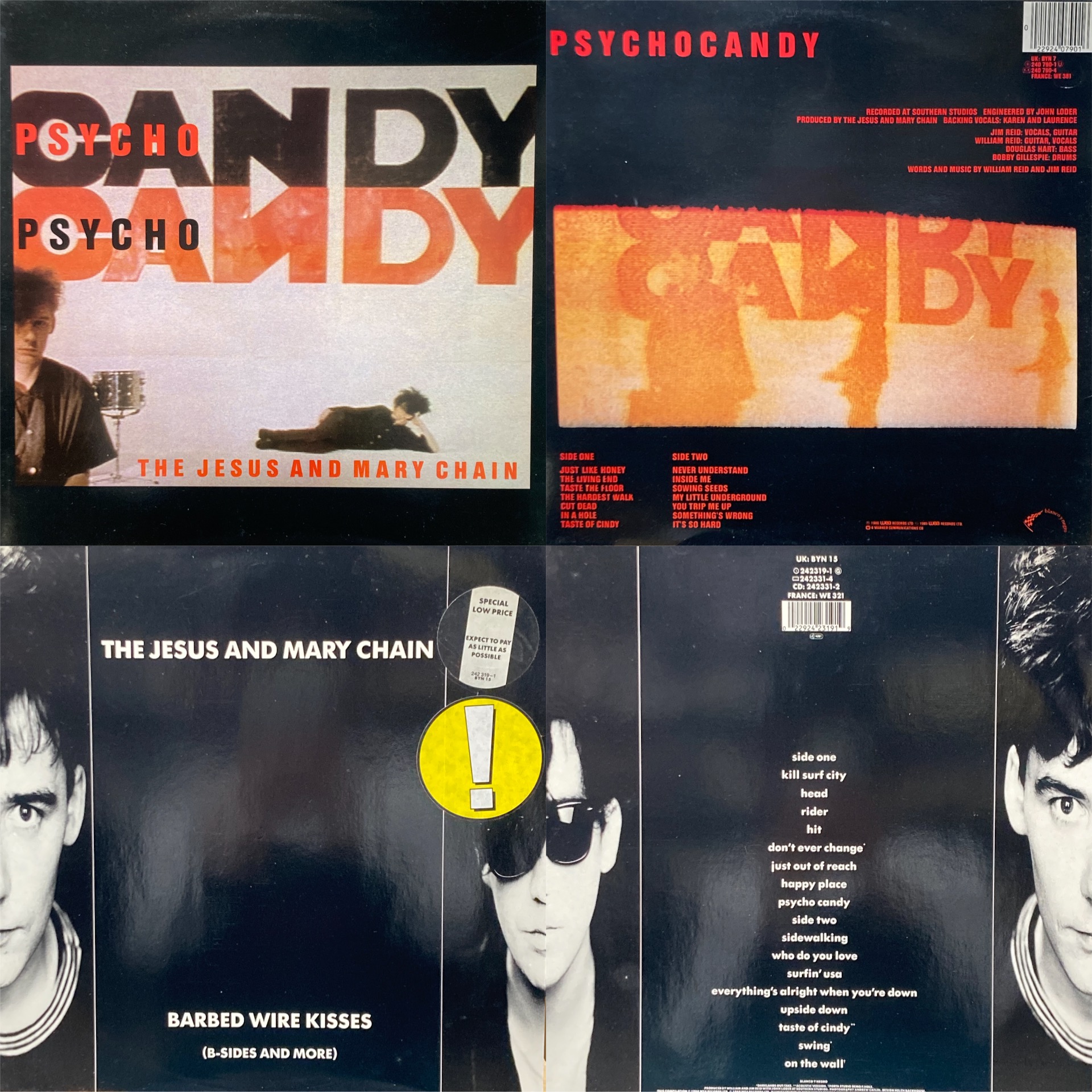 オルタナティブロックの名作！『PSYCHO CANDY』アナログレコード盤