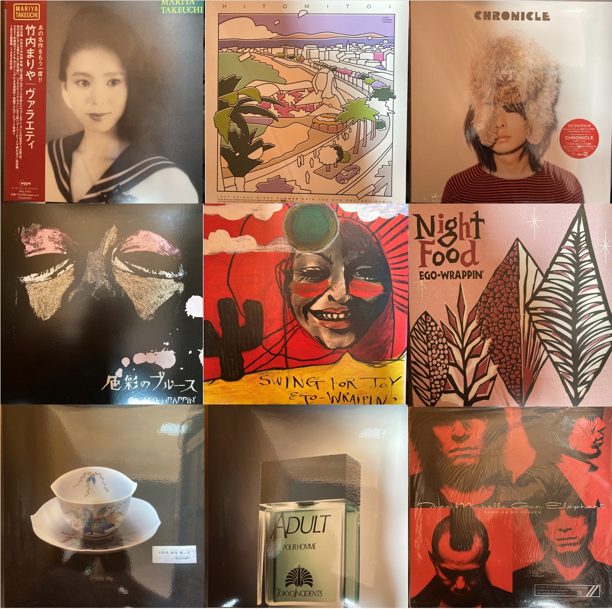 価格入りリスト更新！＞6/7(日)J-POP/日本のロック/昭和歌謡レコード