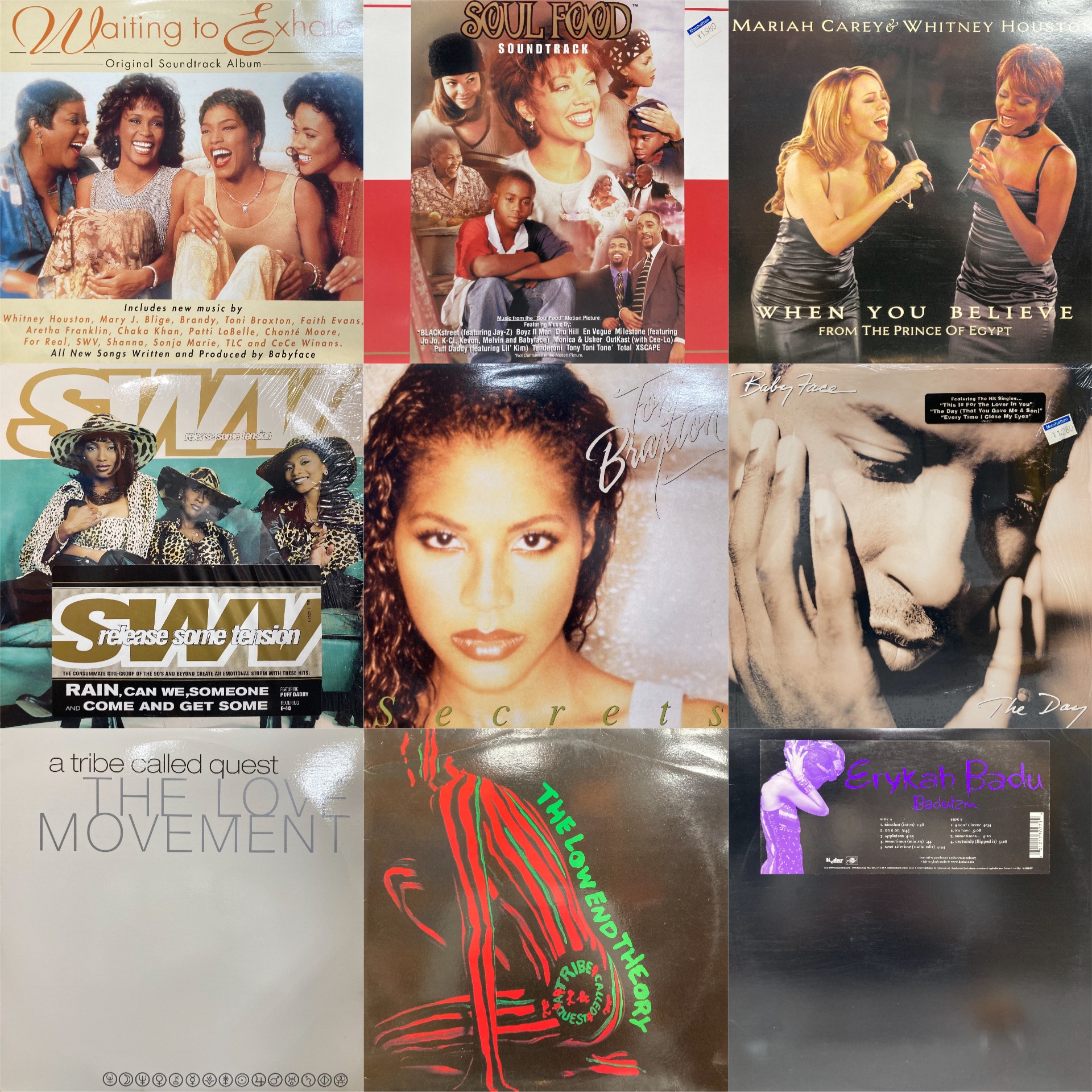 HIPHOP R&B レコード 100枚 90年代 2000年代 まとめ売り