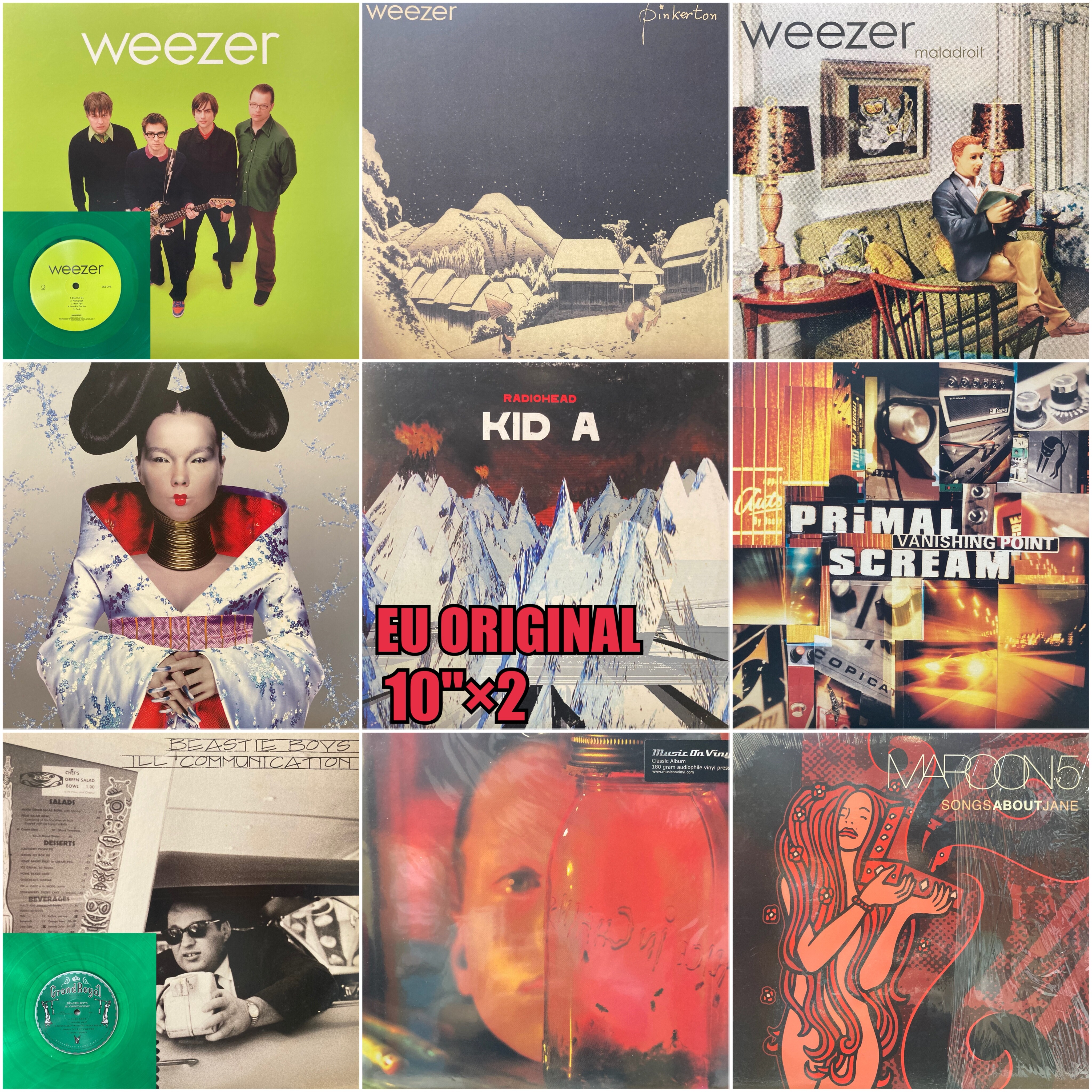 オンライン出品しました！9/21(土)インディ/オルタナ[ROCK輸入 80`s