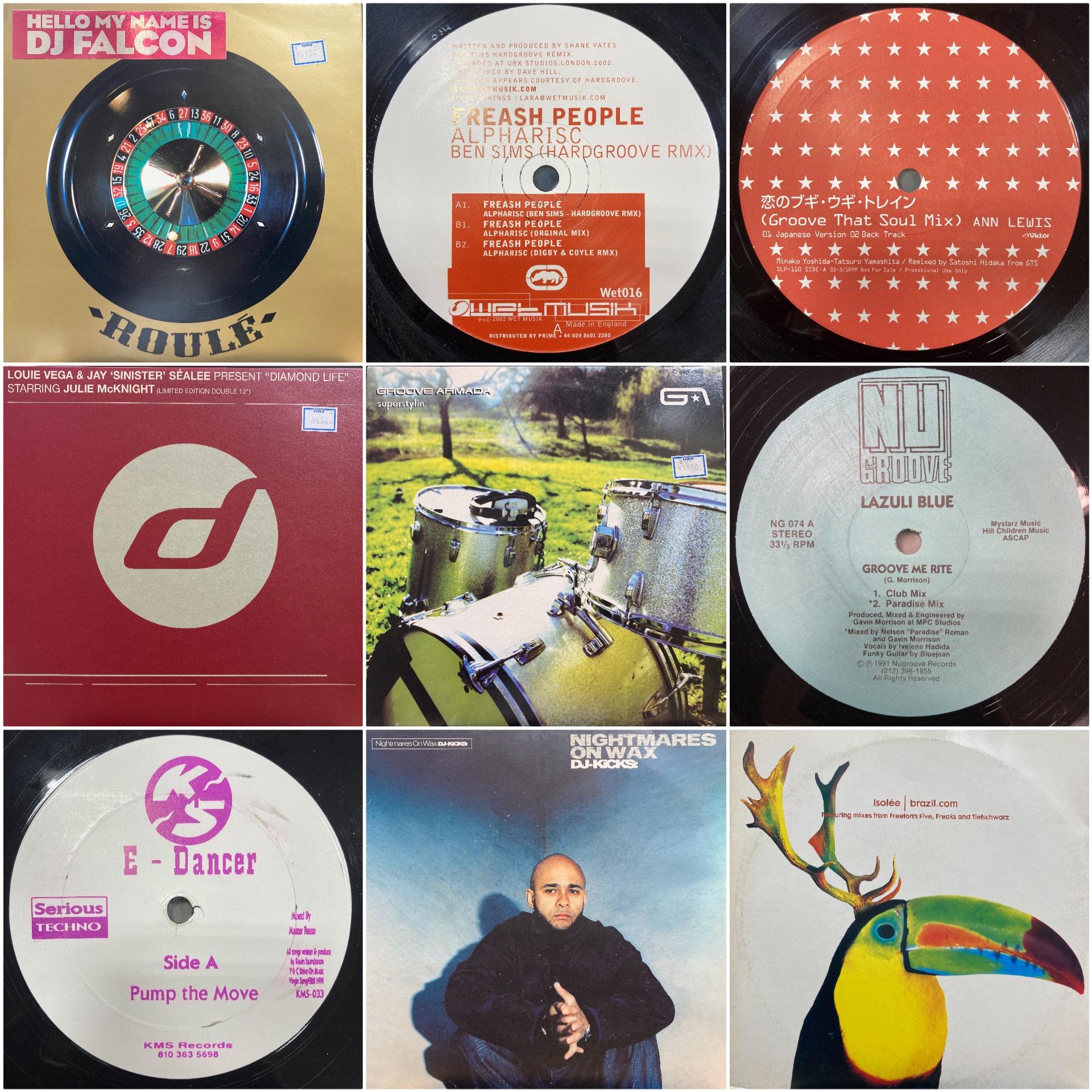 1/25(日)テクノ・ハウス・エレクトロニカ 中古レコードセール