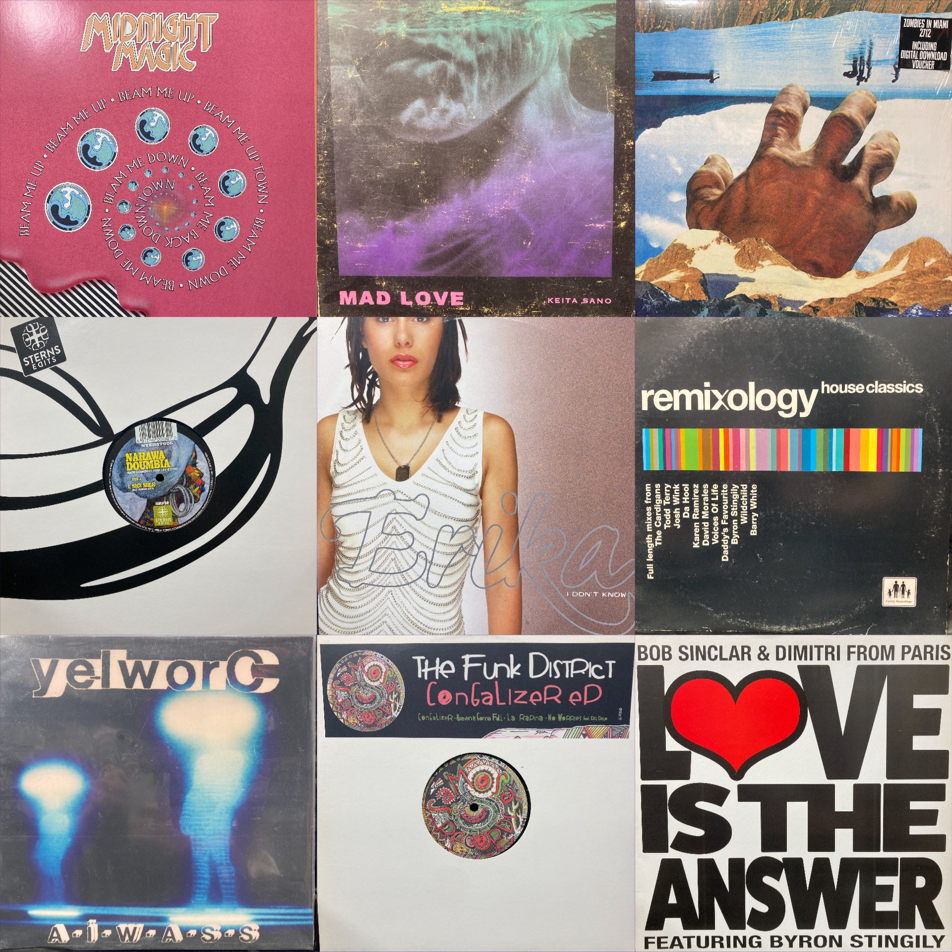 9/27(日)テクノ・ハウス・エレクトロニカ 中古レコードセール