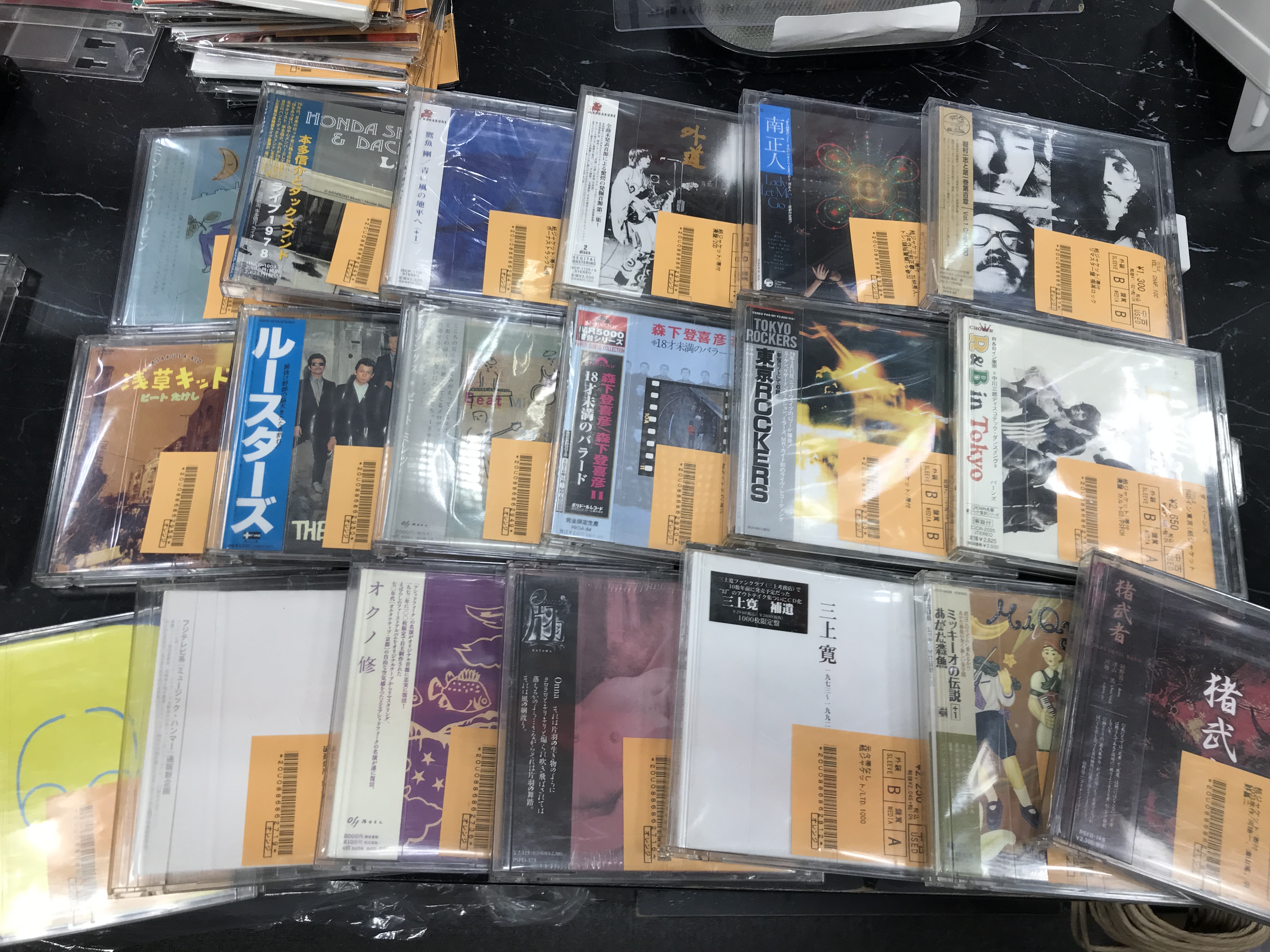 中古紙ジャケット紙ジャケットCDまとまって入荷しました-日本の