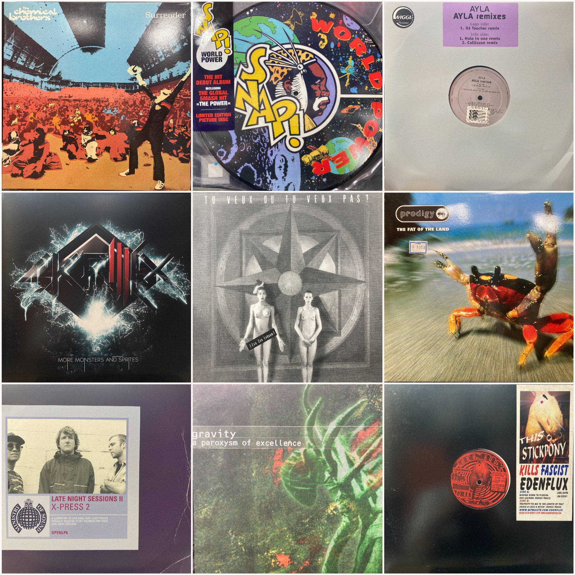 7/26(日)テクノ・ハウス・エレクトロニカ 中古レコードセール