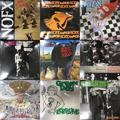 週間売れ筋 オンライン出品開始】6/18(日)パンク中古レコードセール 洋楽