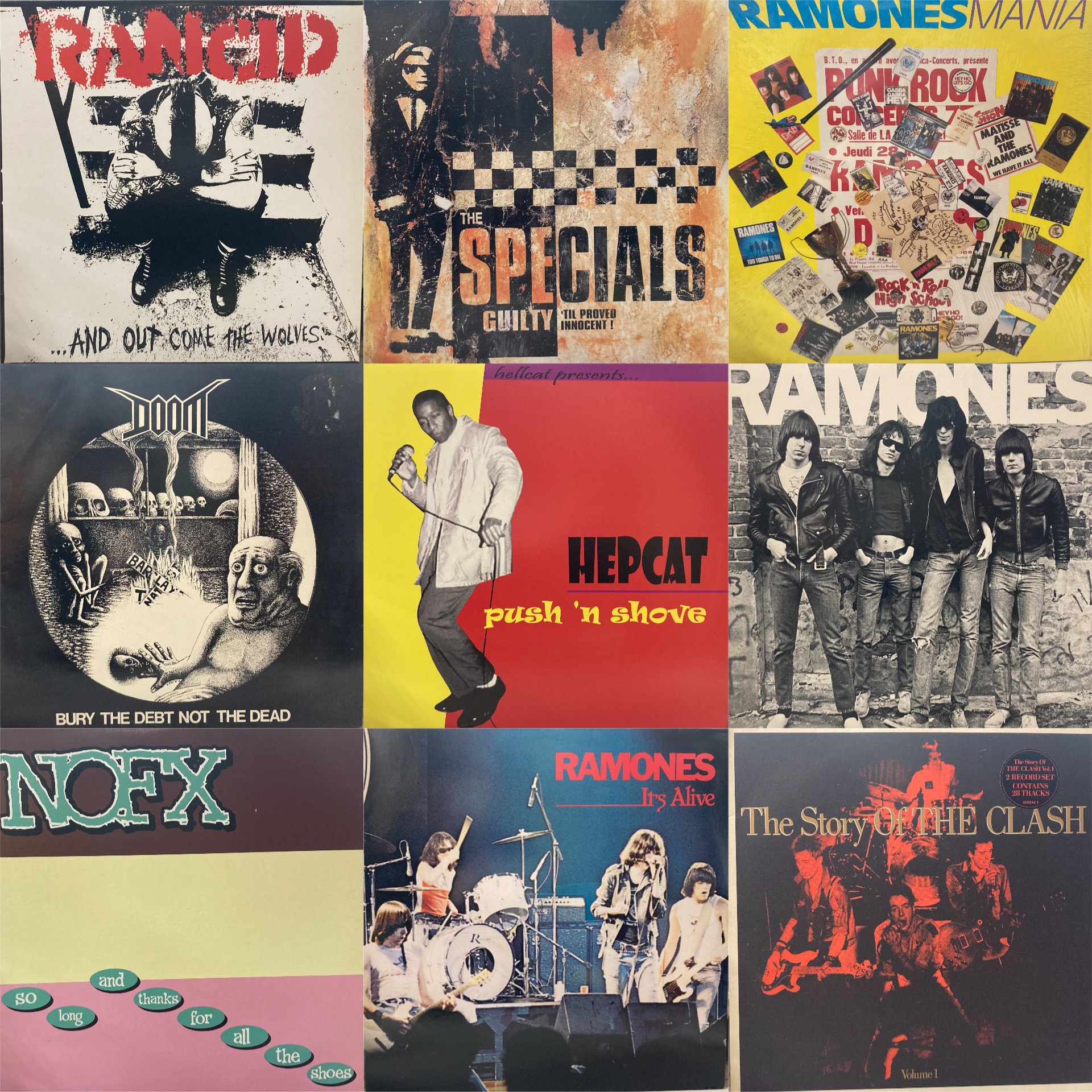 オンライン出品開始！3/20(木・祝)PUNK中古レコードセール : ディスク
