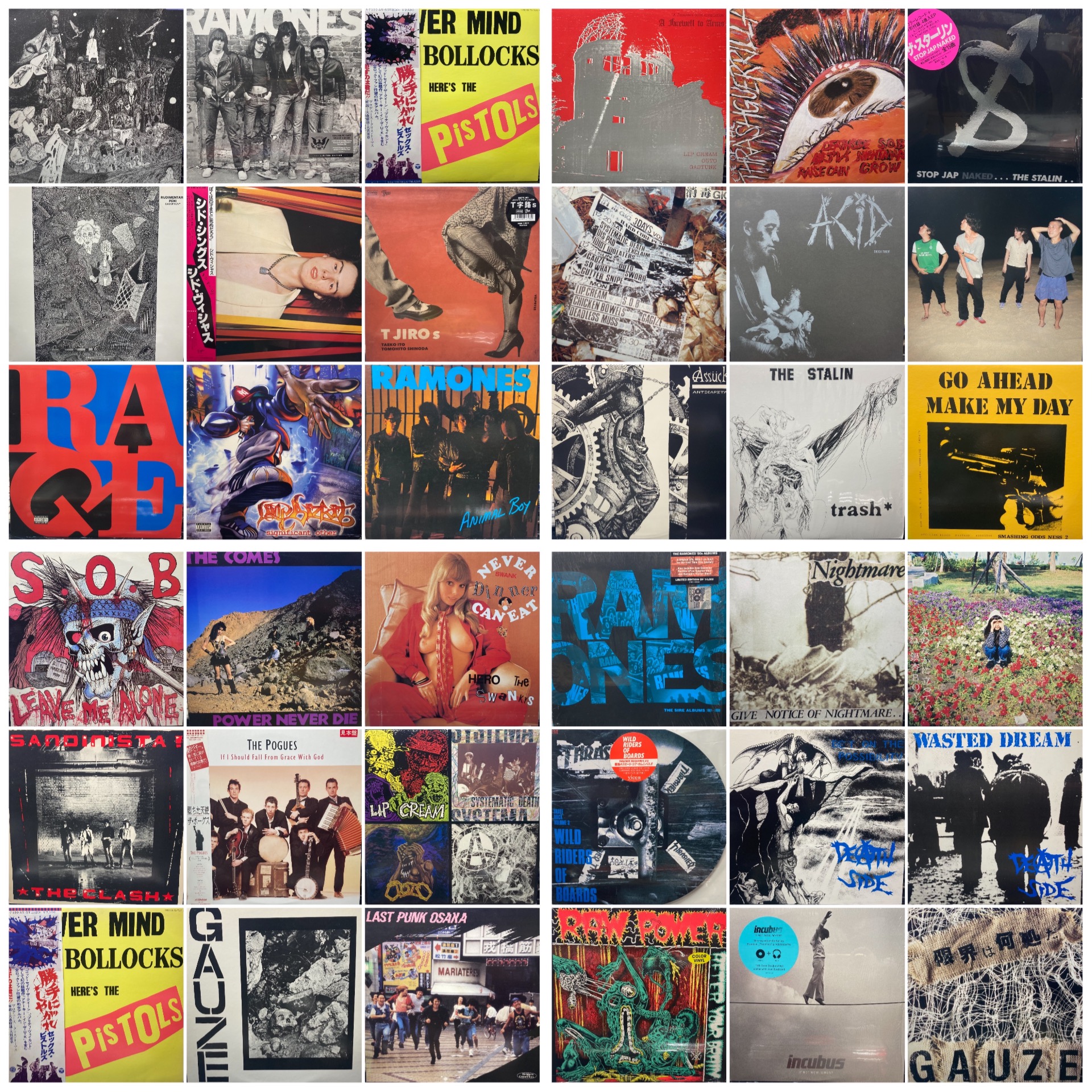 オンライン出品開始！3/20(木・祝)PUNK中古レコードセール : ディスク 
