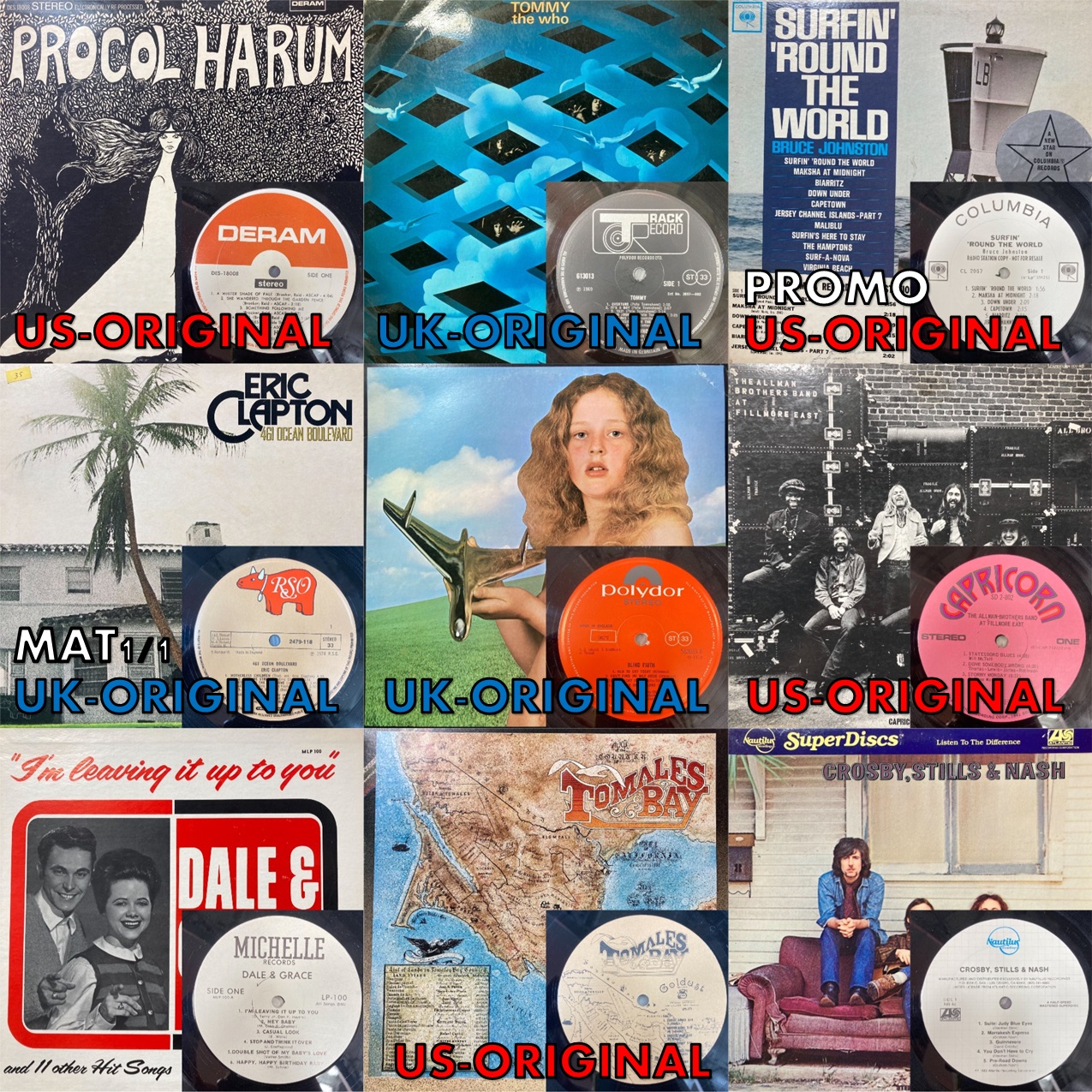 い*ン様 レコードまとめ売り 価格入りリスト公開しました】11/12(土) 「大阪国内盤レコード