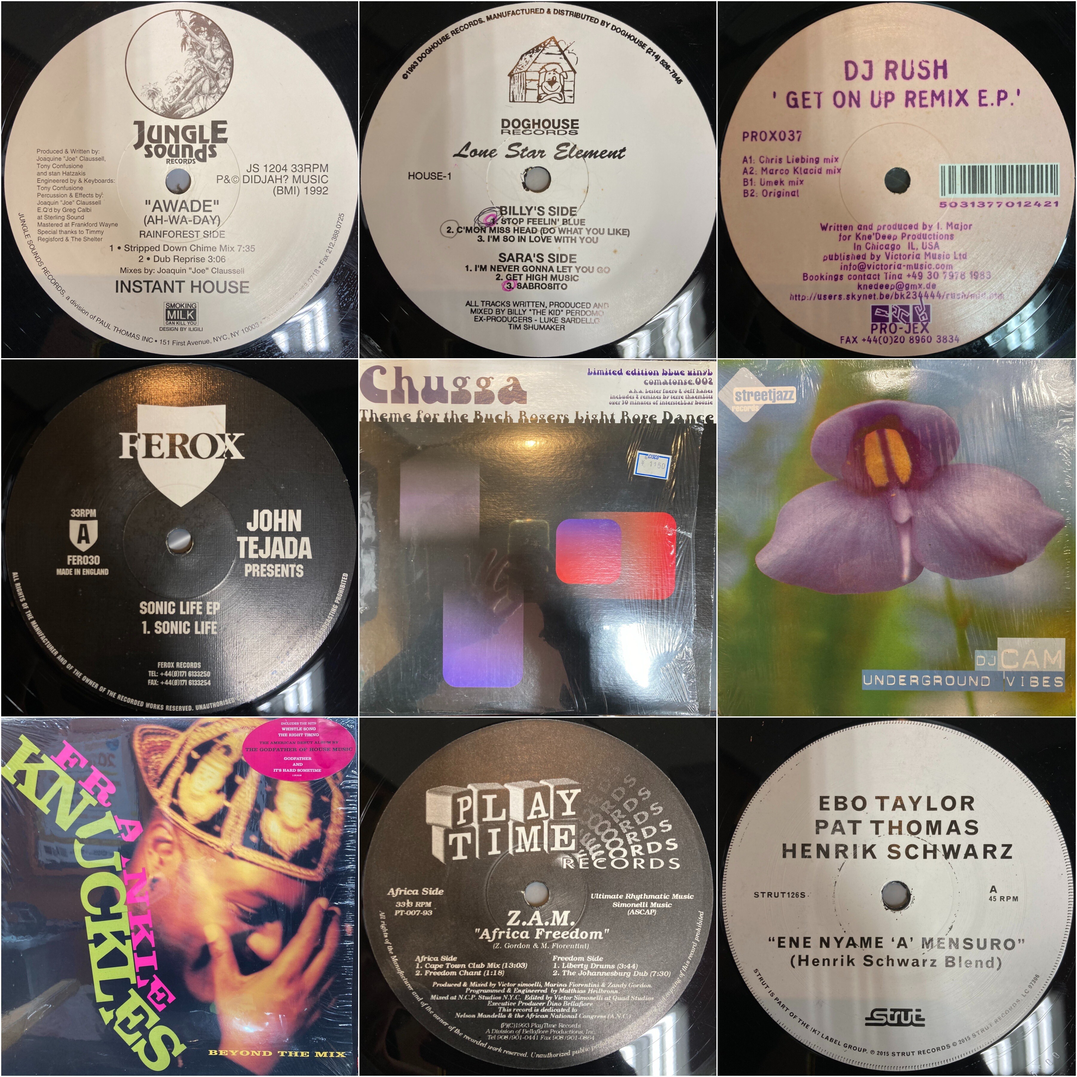 10/26(日)テクノ・ハウス・エレクトロニカ 中古レコードセール