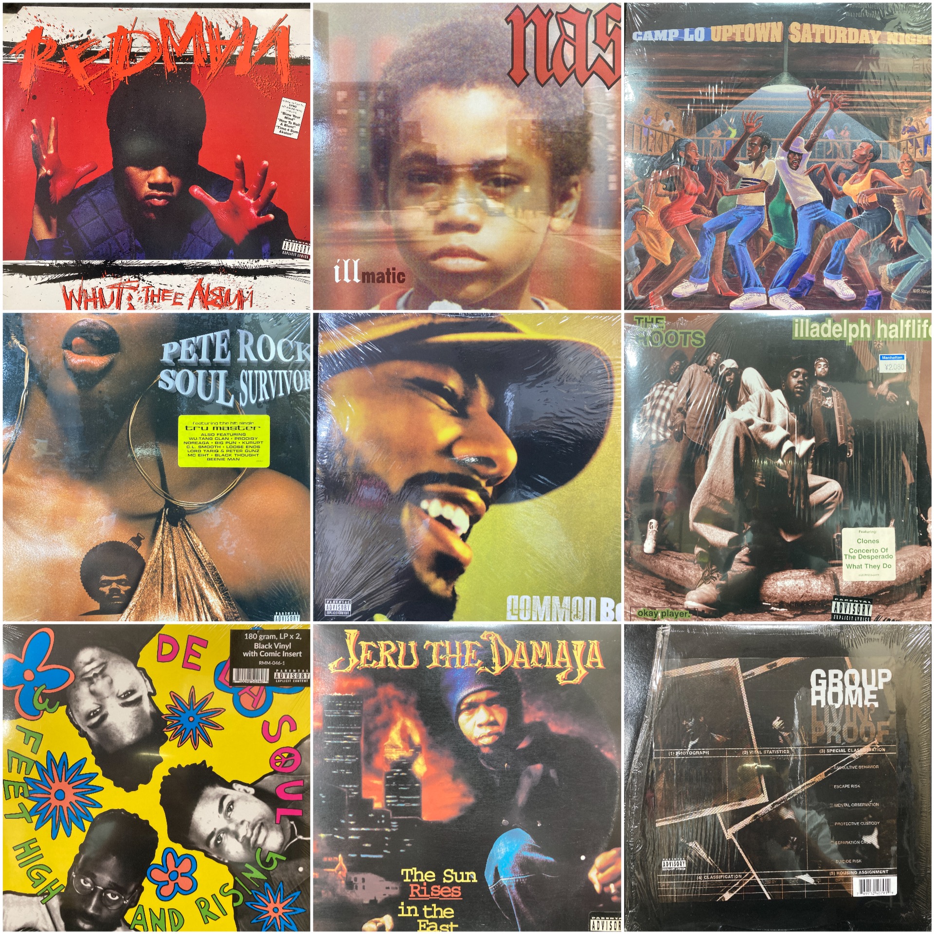 6/27(土)HIPHOP R&B 日本語ラップ中古レコードセール : ディスク