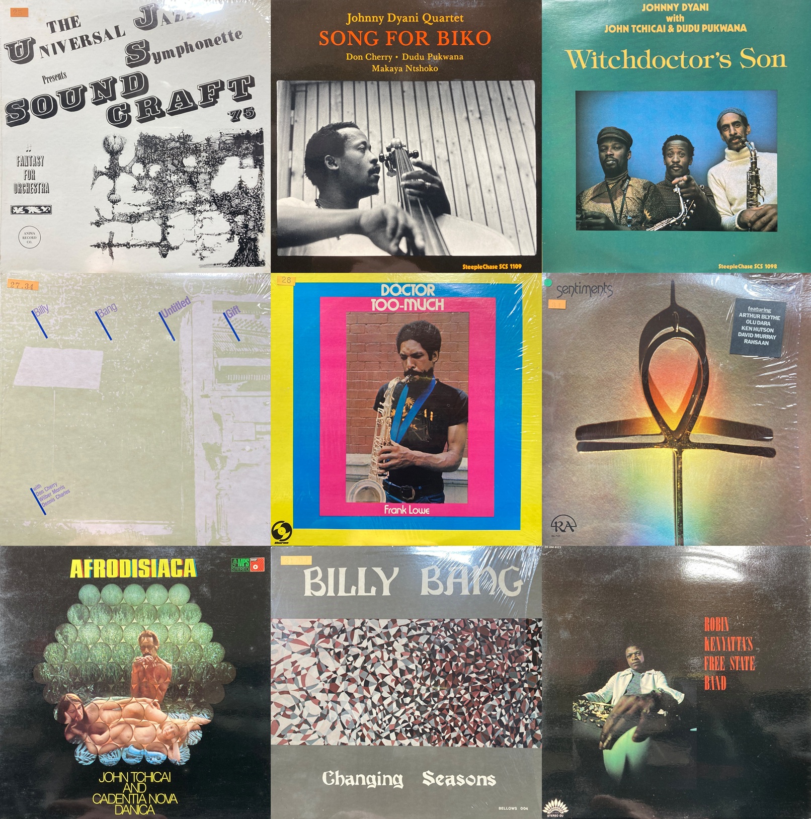 オンライン出品中！！2/14(土)FREE&SPIRITUAL＆MODERN JAZZ USED VINYL