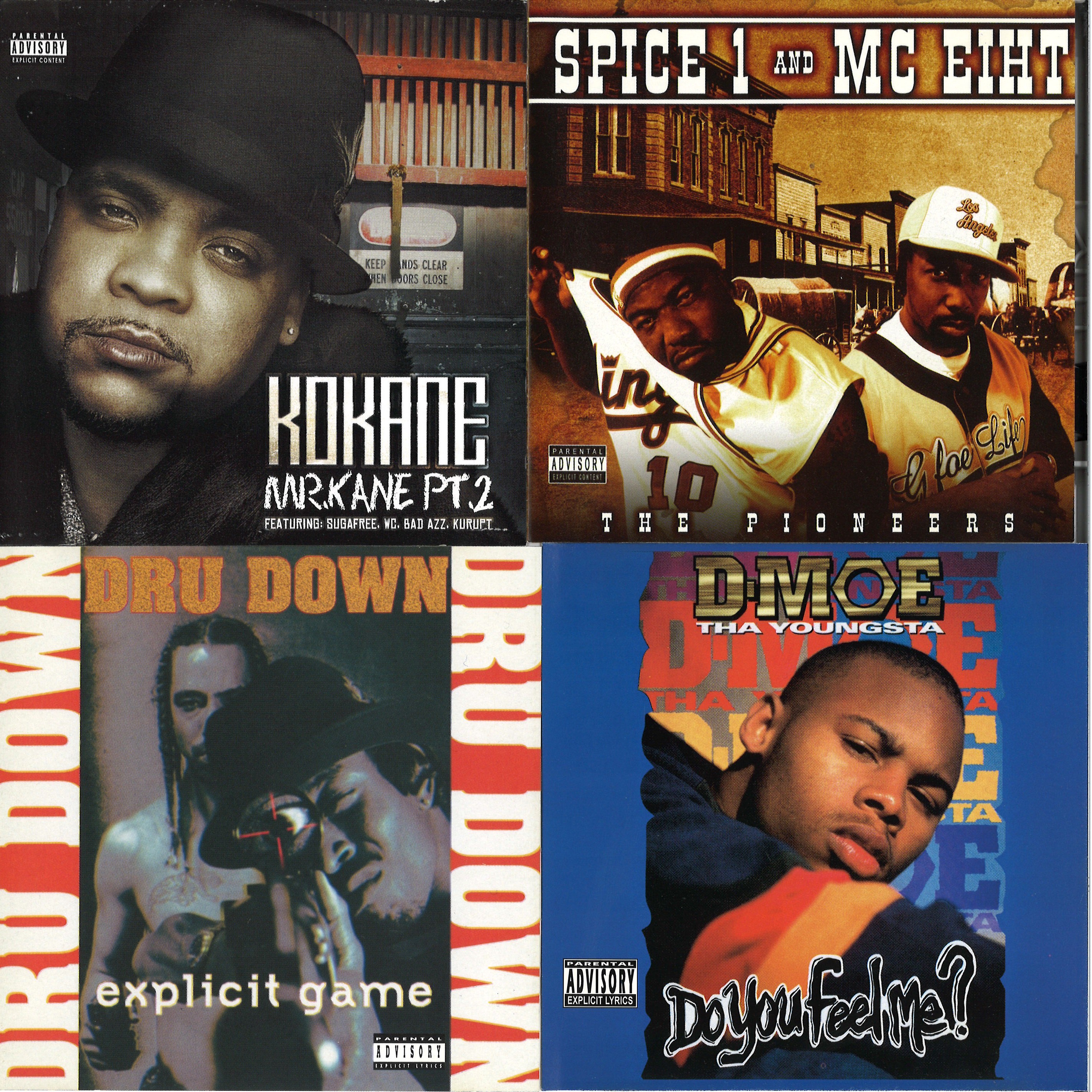 12/26(金)中古新入荷】GANGSTA-RAP USED CDまとめて100点入荷