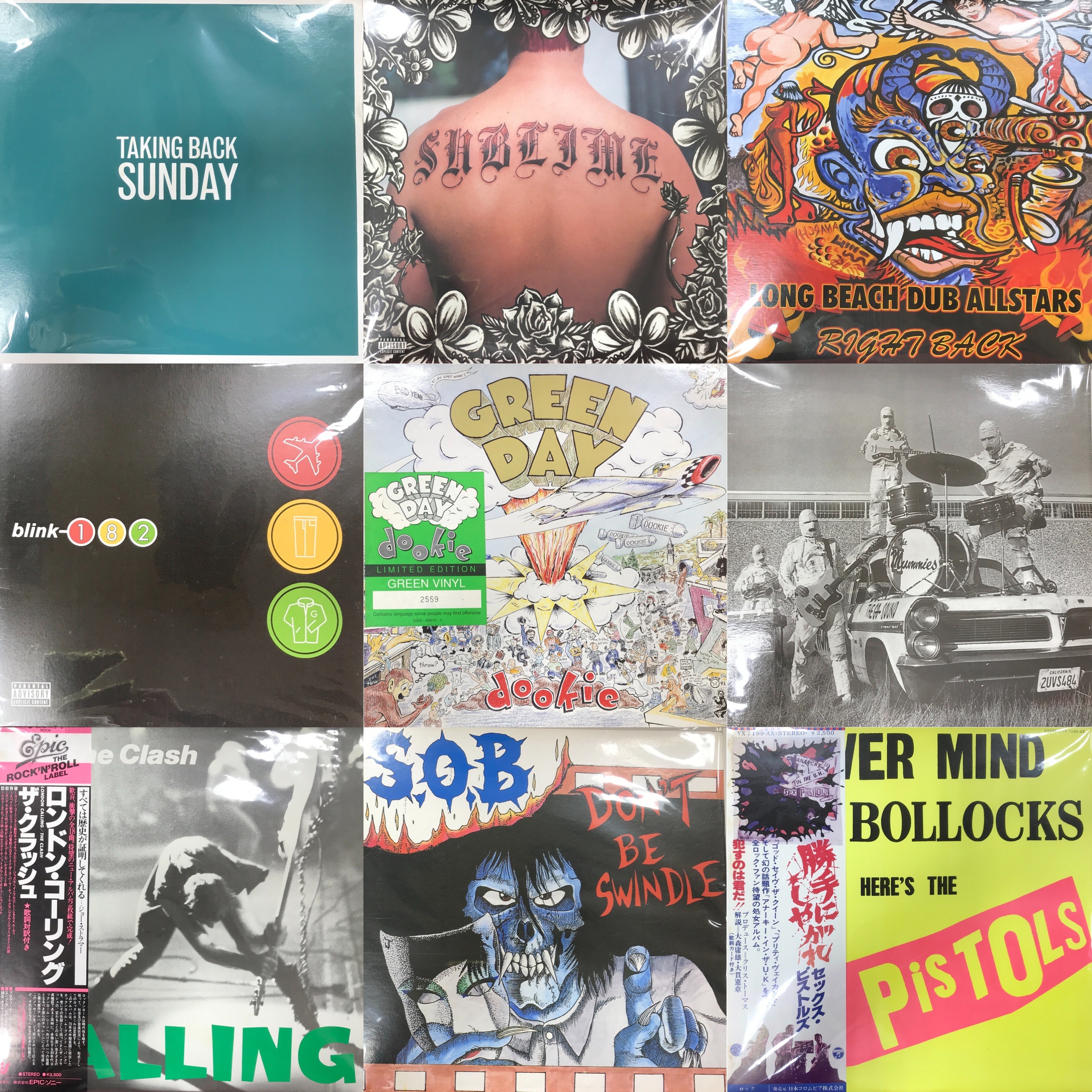 レコード】 名盤 奥深い GREEN DAY / DOOKIE punk メロコア