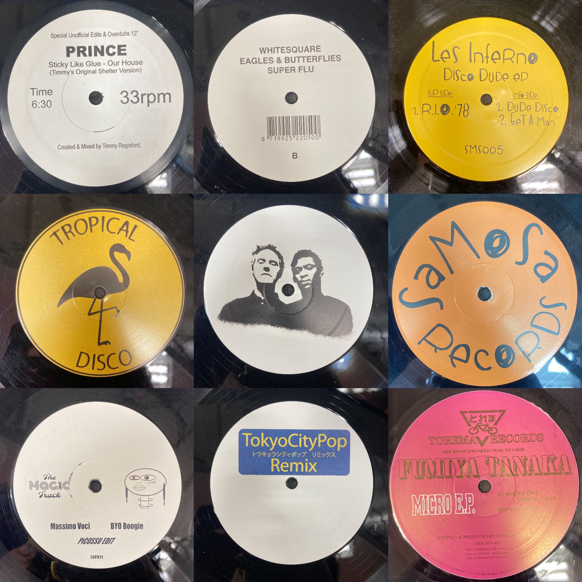 9/27(日)テクノ・ハウス・エレクトロニカ 中古レコードセール
