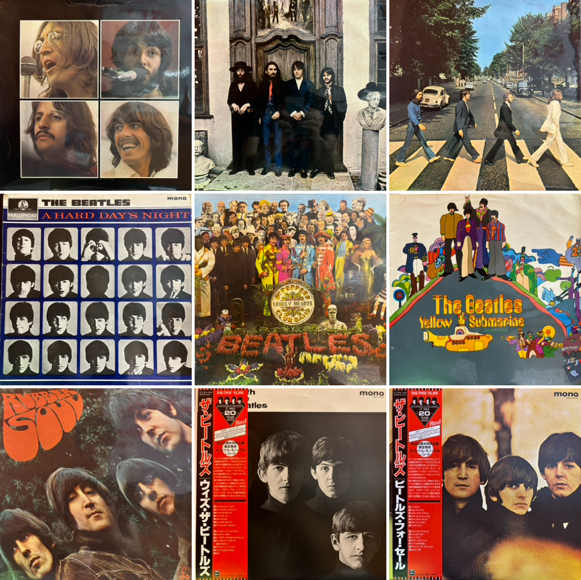 超希少・カラーレコード・UK盤THE BEATLES 1967-1970 BEATLES ⁄ 1967