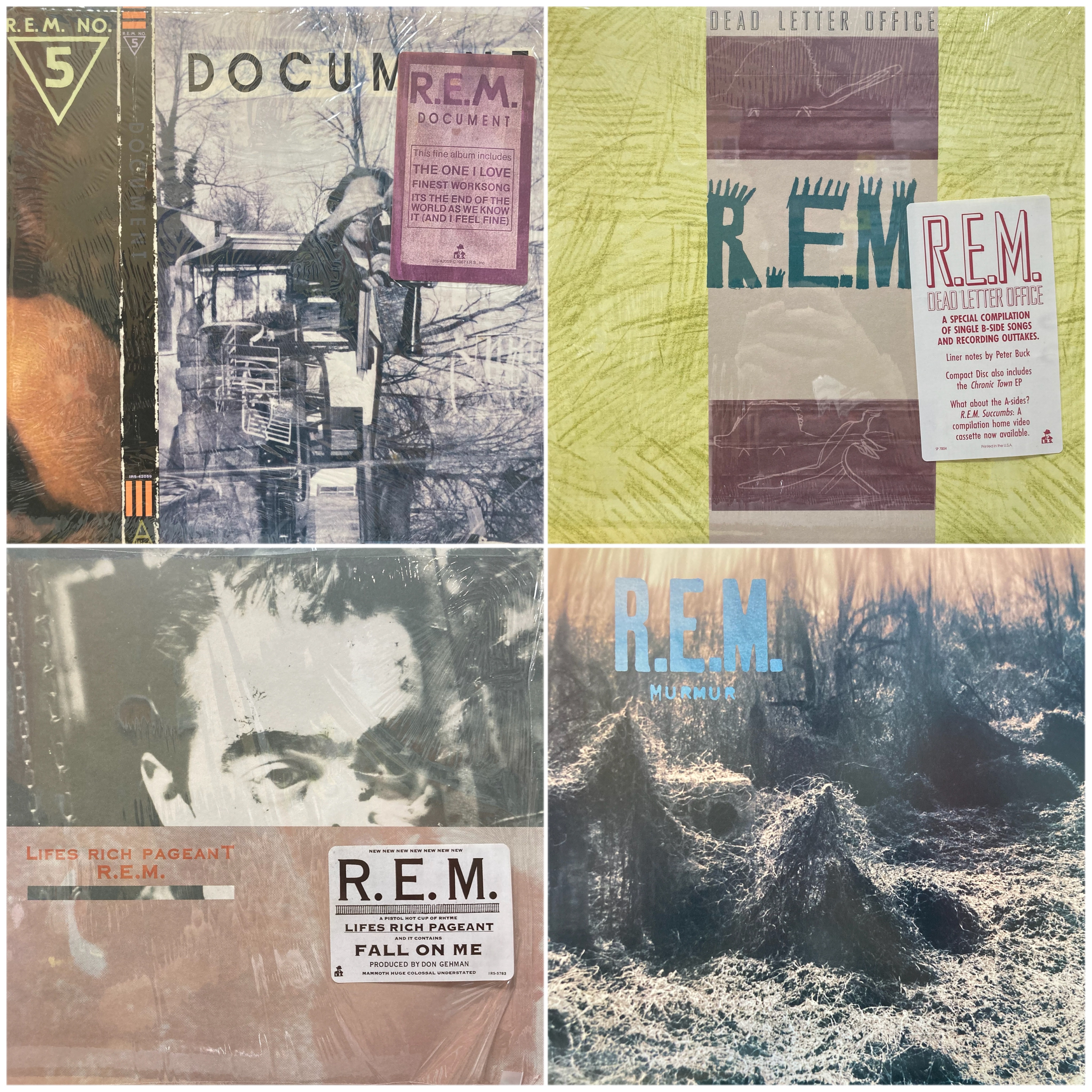 1983年 国内初版】R.E.M.「マーマー」アナログ盤 LP レコード 帯付