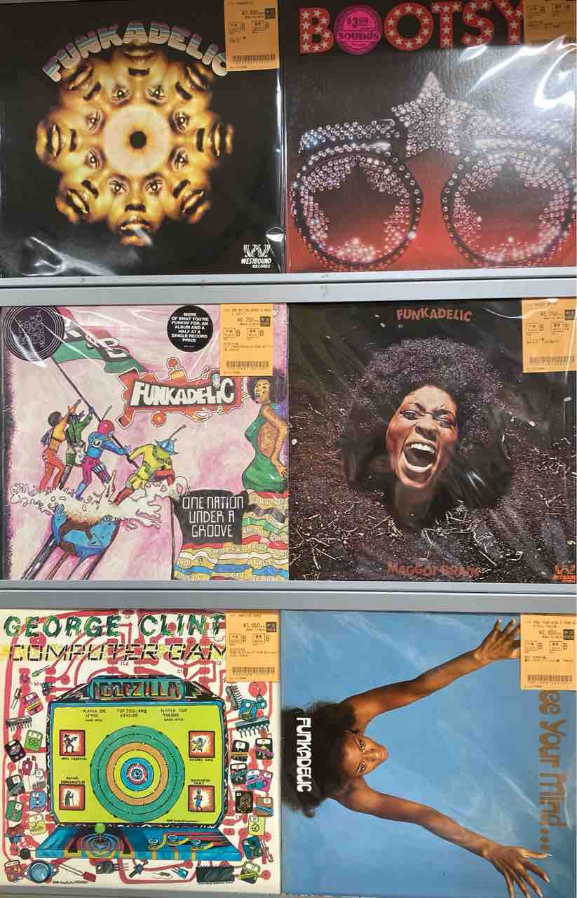 ◤P-FUNK新入荷レコード◢ FUNKADELICやP-FUNK FAMILYなどまとめて出
