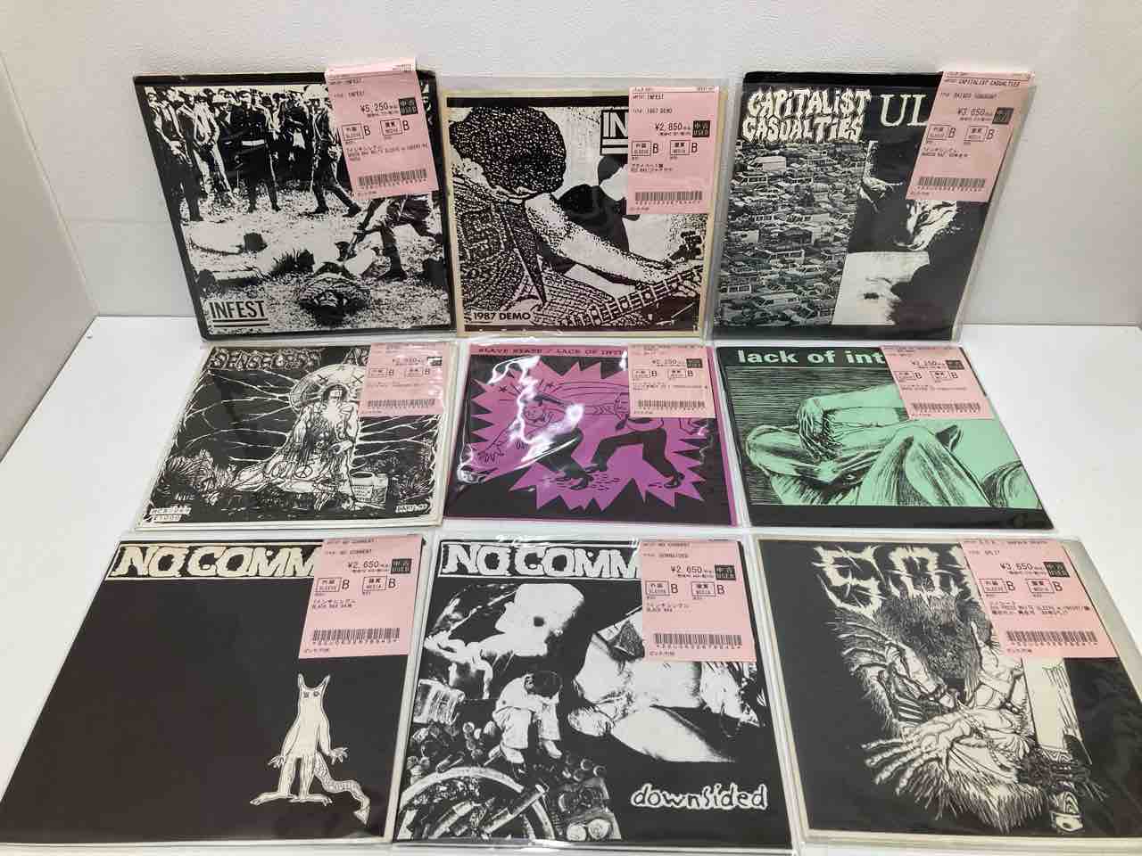 80S HARDCORE、FASTCORE/POWER VIOLENCEの新着中古レコード入荷しま