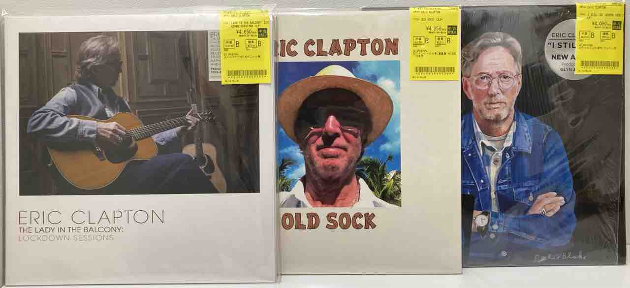 ERIC CLAPTON中古レコード新入荷情報 : ディスクユニオン中野店